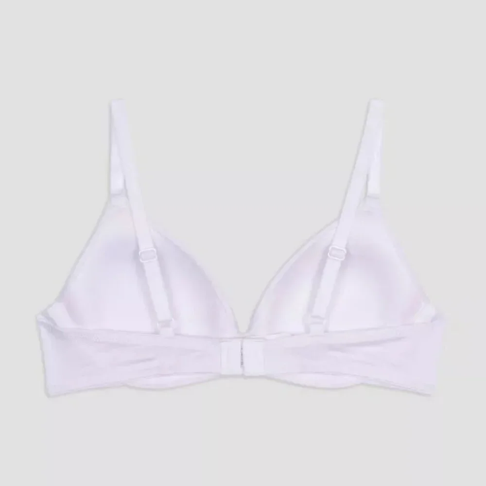 Maidenform Youth Girls Size 32A Contour Microfiber Underwire‎ Bra in White 2490